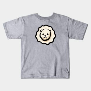 Lion Ravioli Kawaii Dumplings Kids T-Shirt